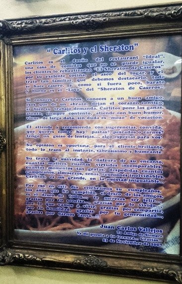 Ciudad Jardin Lomas del Palomar餐馆和美食-Restaurante Ideal