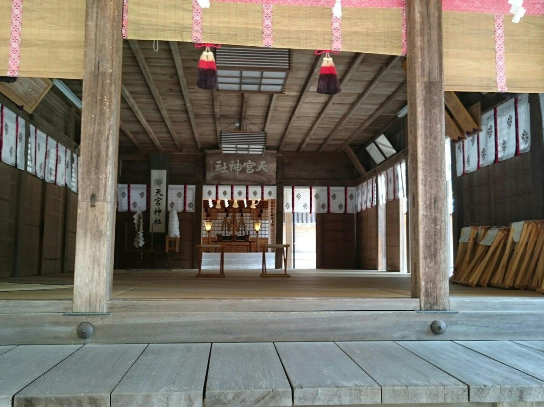 Amenomiya Jinja Shrine-森町必去景点