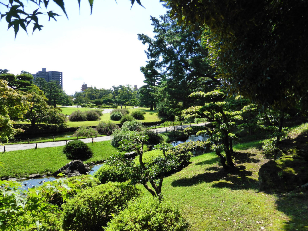栗林公園景点图片