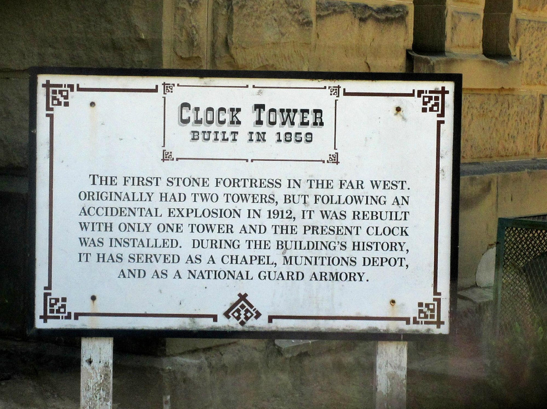 Benicia Clocktower-贝尼西亚必去景点