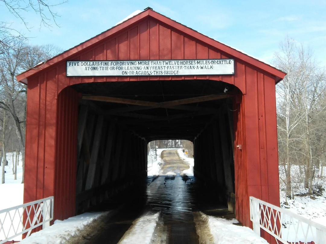 Red Covered Bridge-Princeton必去景点