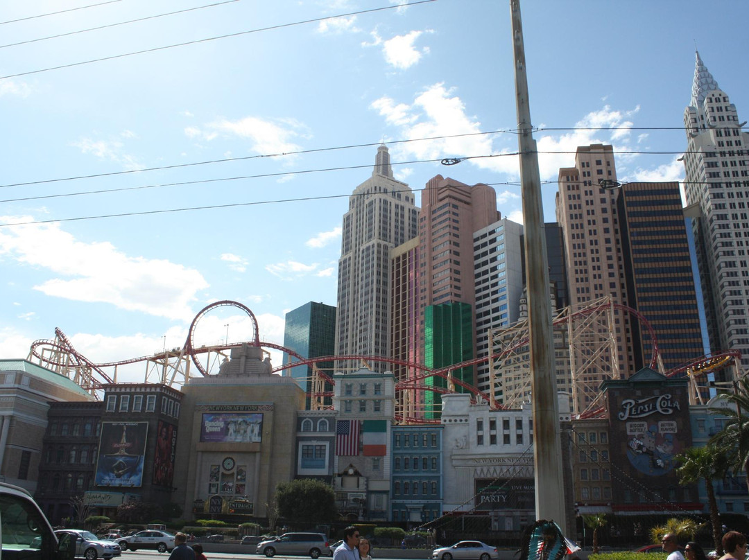 纽约纽约过山车-拉斯维加斯必去景点