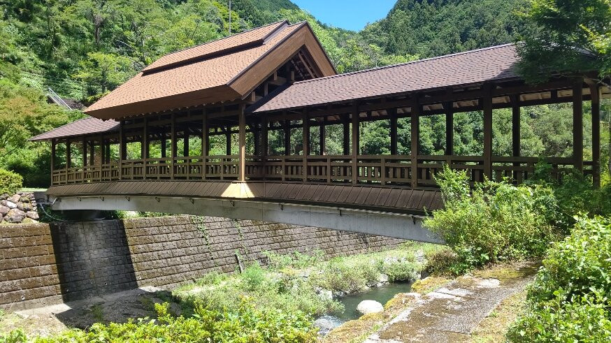 Yanetsuki Covered Bridge - Roman Yatsuhashi-大洲市必去景点