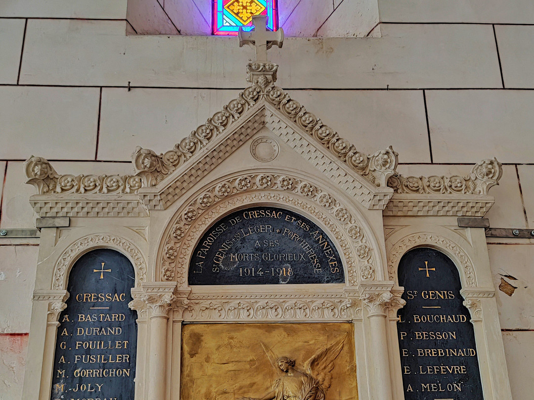 Eglise Notre Dame-Cressac-Saint-Genis必去景点