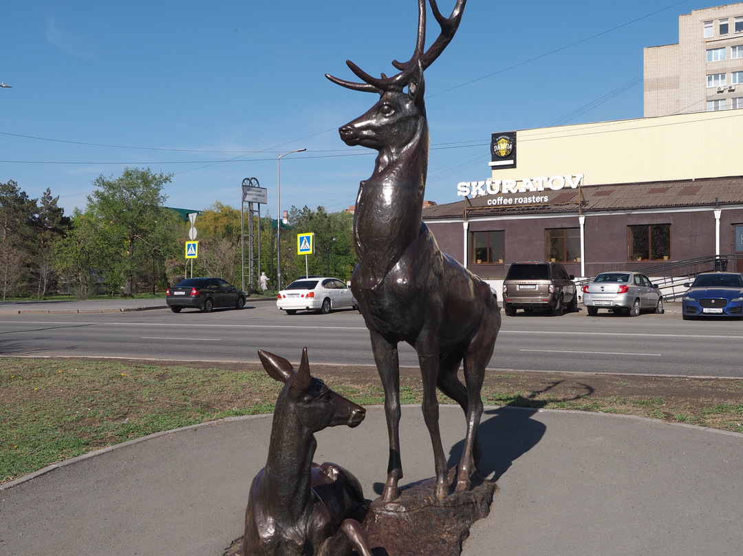 Sculpture Deers-鄂木斯克必去景点