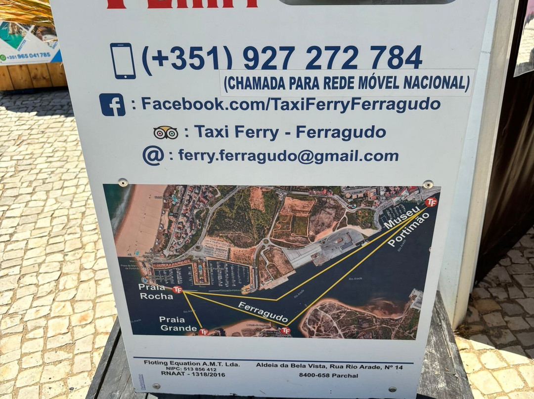 Taxi Ferry - Ferragudo-费拉古多必去景点