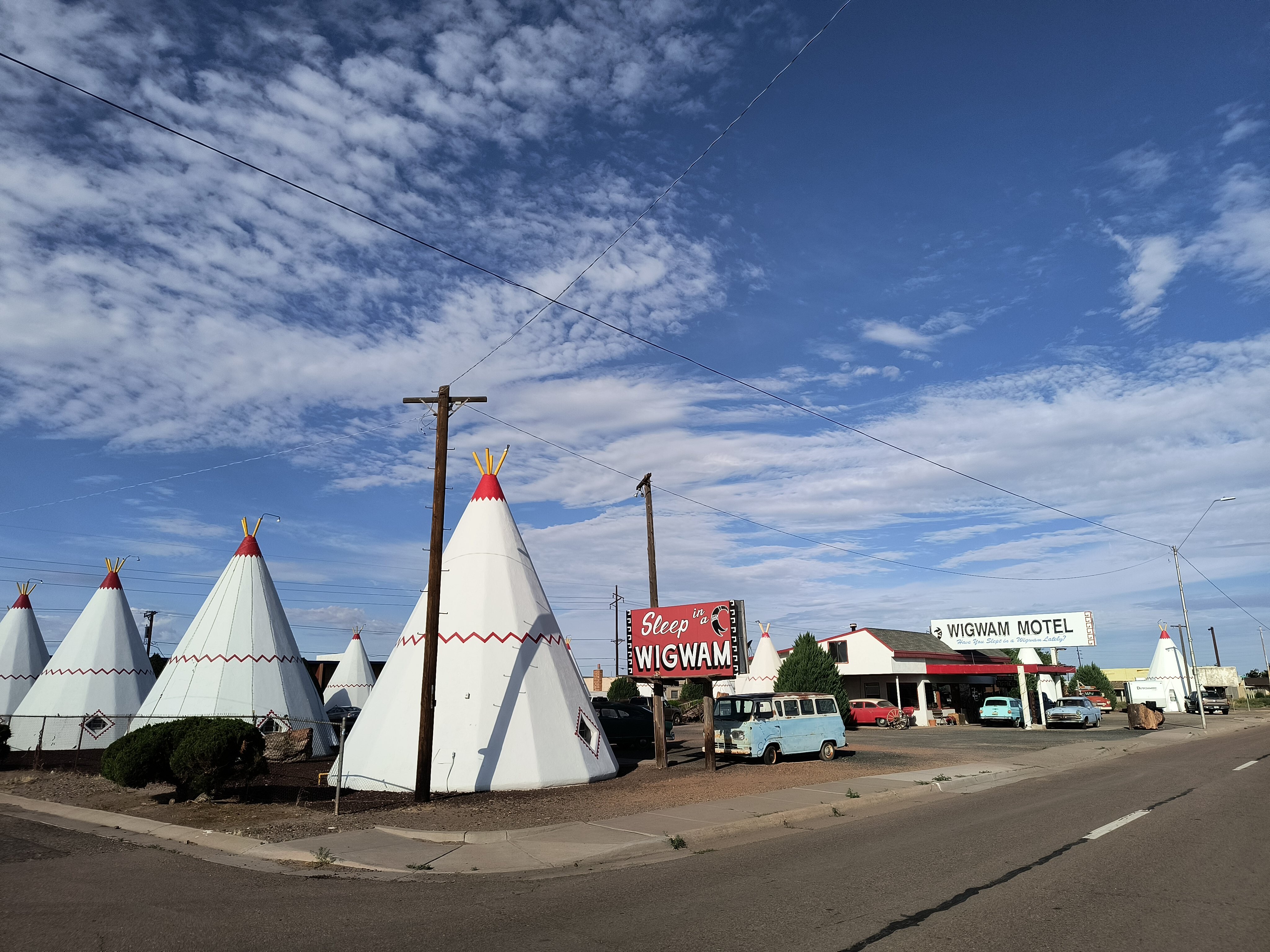 Wigwam Motel-浴室