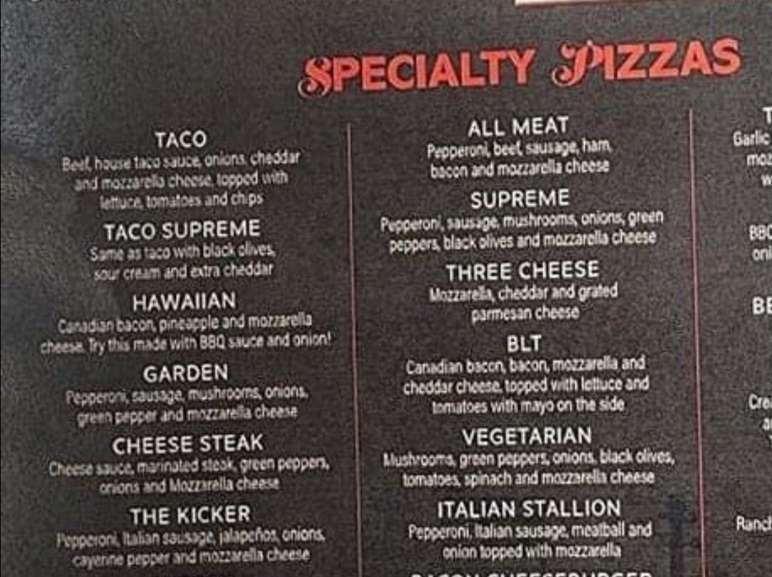 Copper Cardinal Pizza Pub