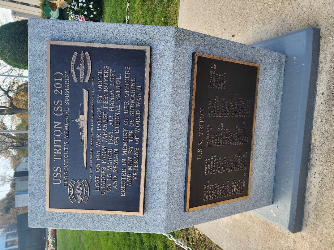 US Submarine Veterans of WWII National Memorial East-格罗顿必去景点