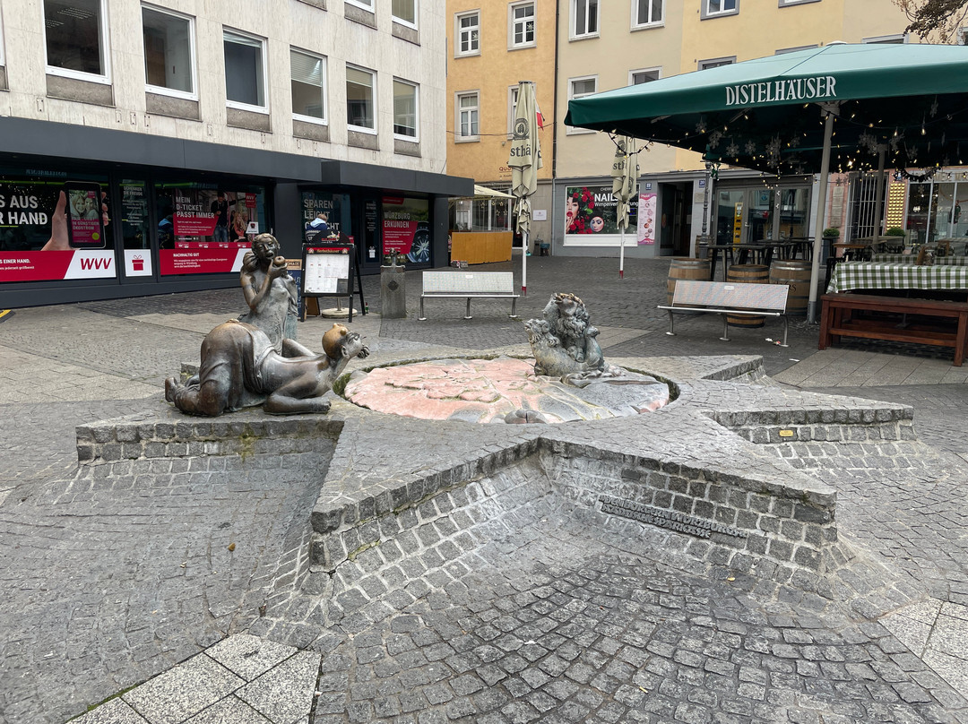 Brunnen am Sternplatz-维尔茨堡必去景点