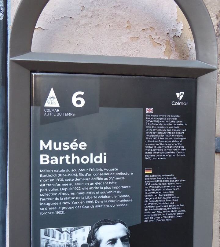 Musée Bartholdi-科尔马必去景点