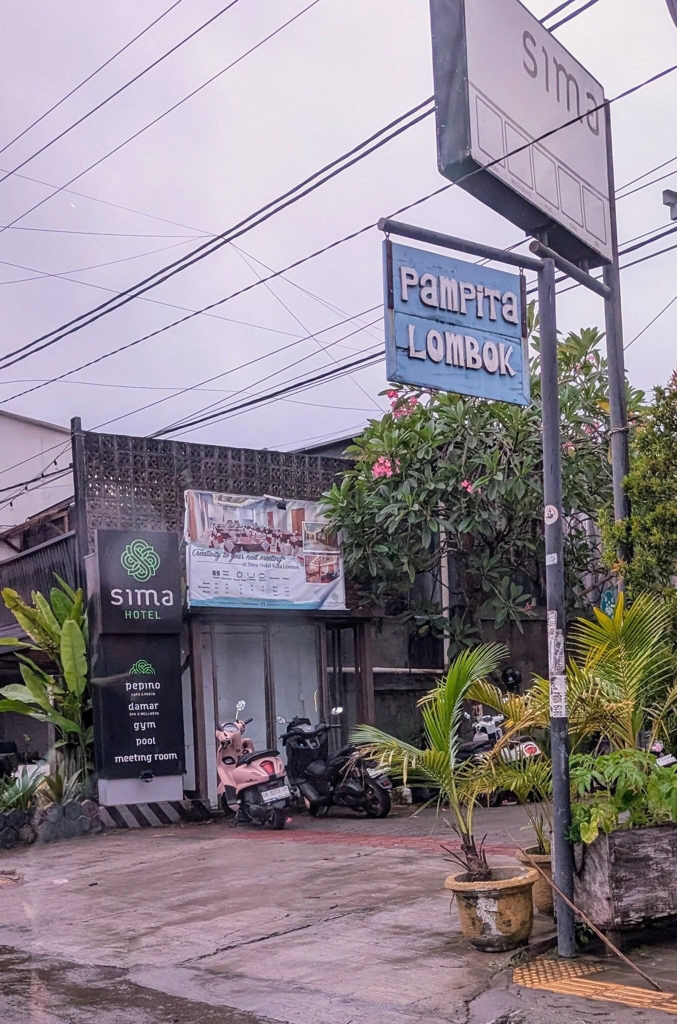 Sima Hotel Lombok-浴室