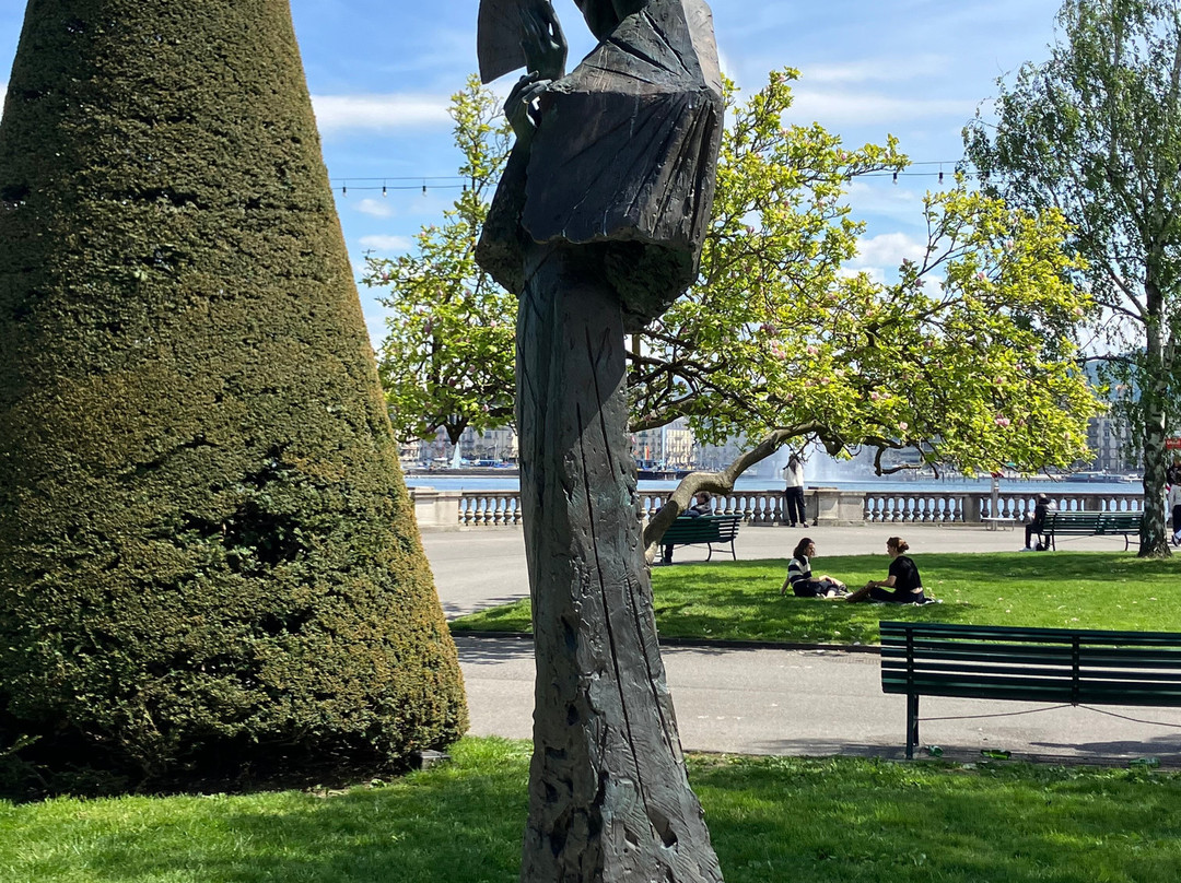 La statue de Sissi Genève-日内瓦必去景点