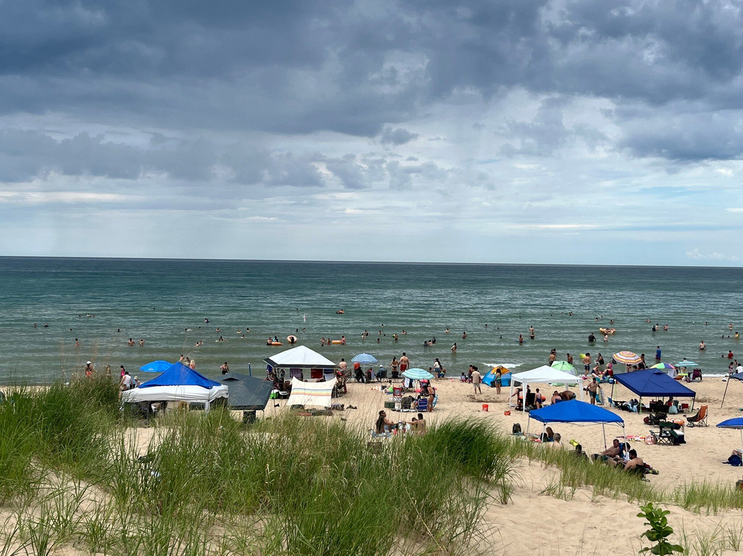 Warren Dunes State Park-Bridgman必去景点