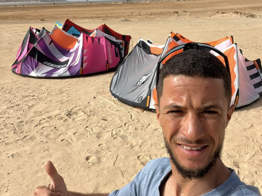 Kite with Oussama Dakhla Morocco-达赫拉必去景点