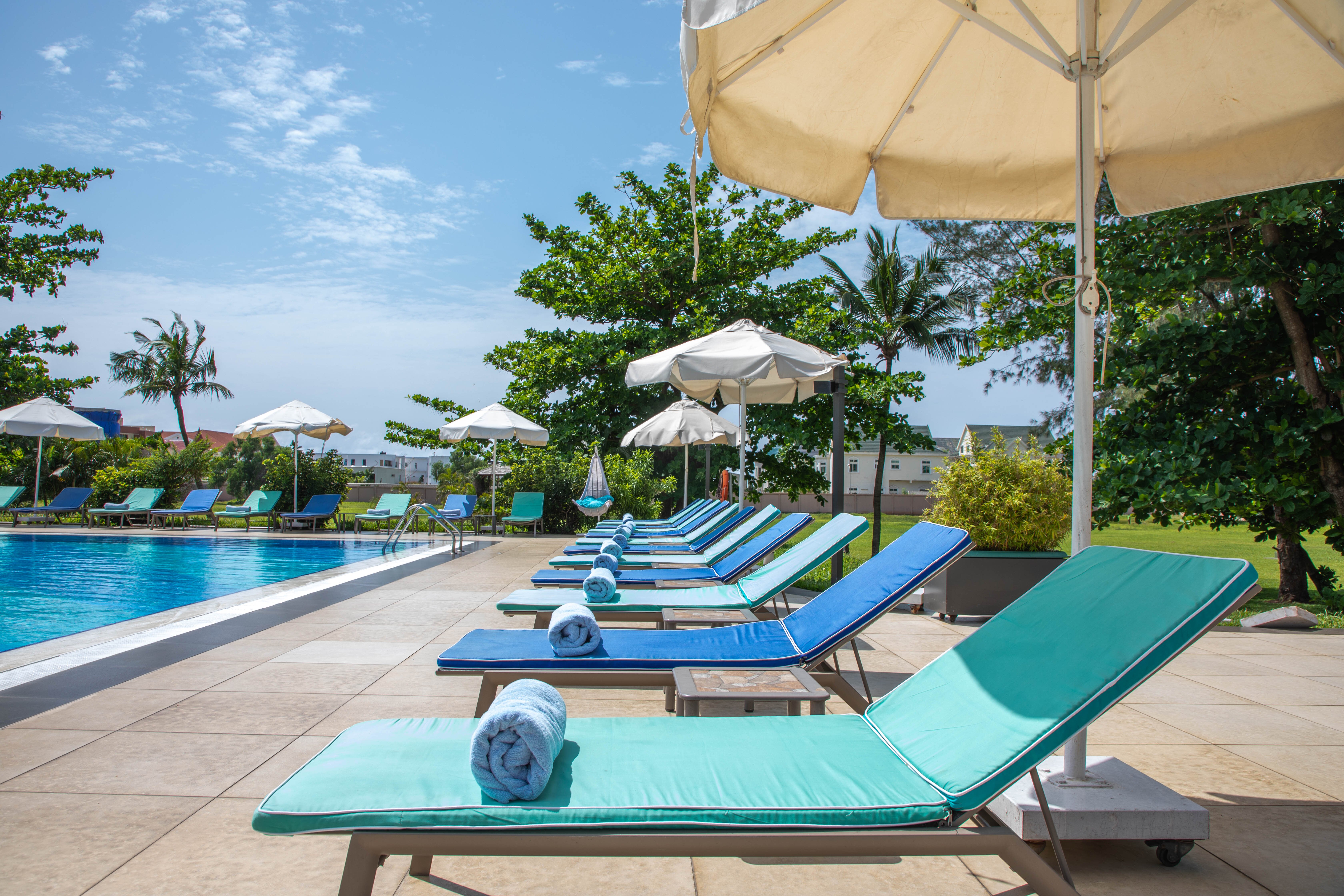 科托努奥里萨诺富特酒店-泳池