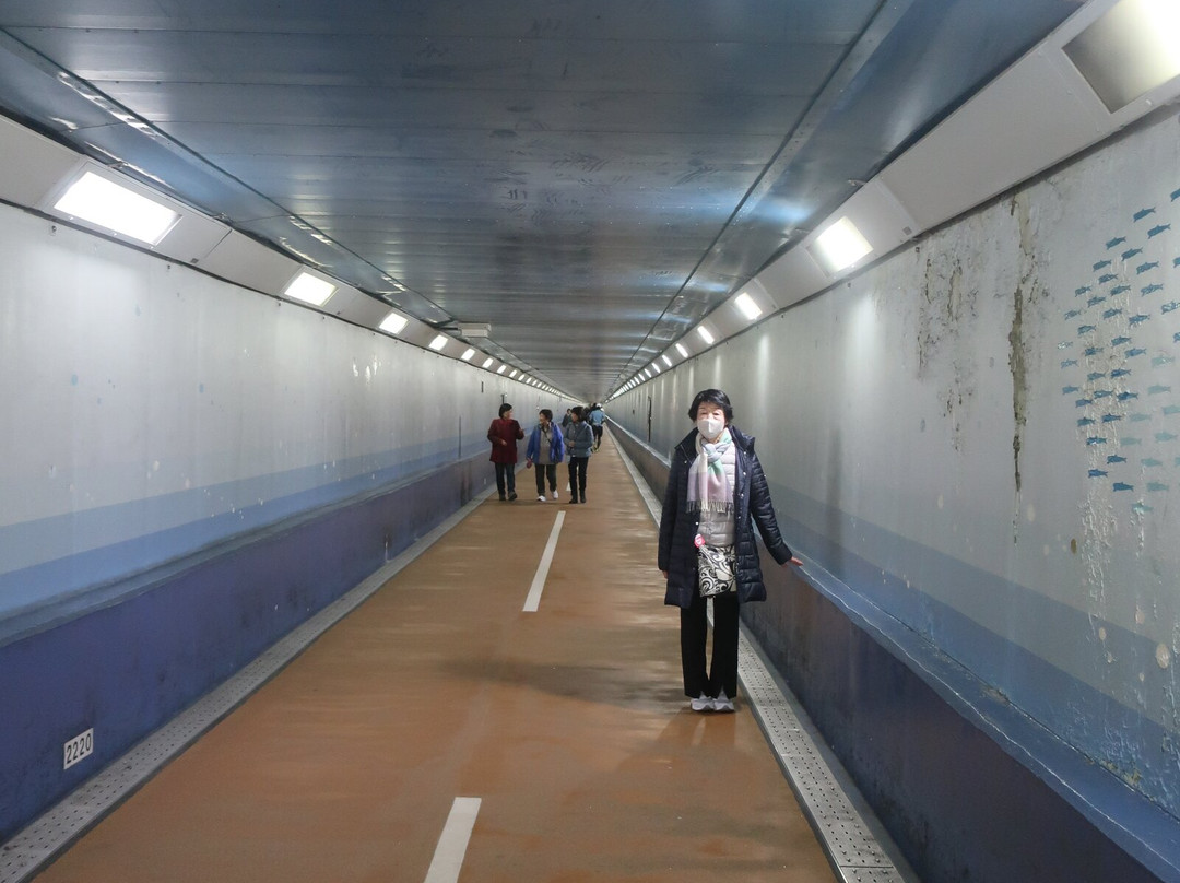 Kanmon Tunnel for Humans (Shimonoseki Side)-下关市必去景点