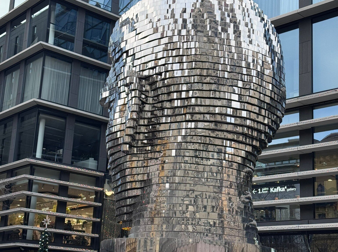 卡夫卡雕像-布拉格必去景点