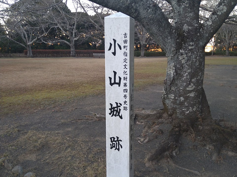 Koyama Castle-吉田町必去景点