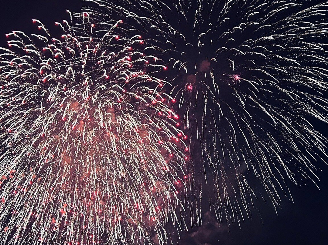 诹访湖祭湖上花火大会-诹访市必去景点