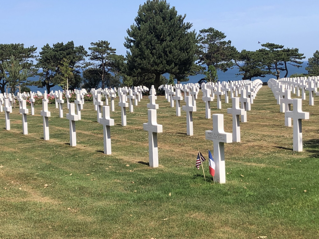 奥马哈海滩美军墓地-滨海科勒维尔必去景点