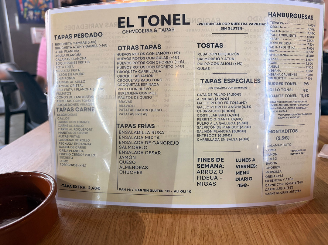 Bar - Cervecería El Tonel