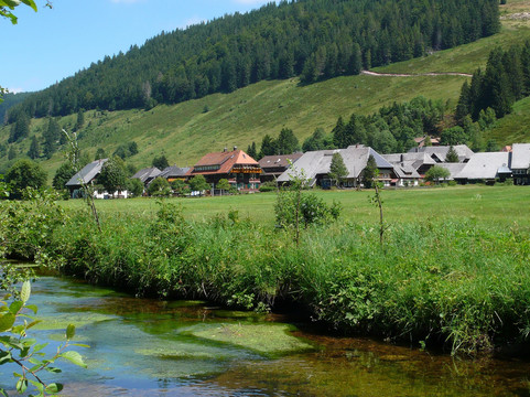 Menzenschwand酒店住宿-Gaestehaus Kaiser