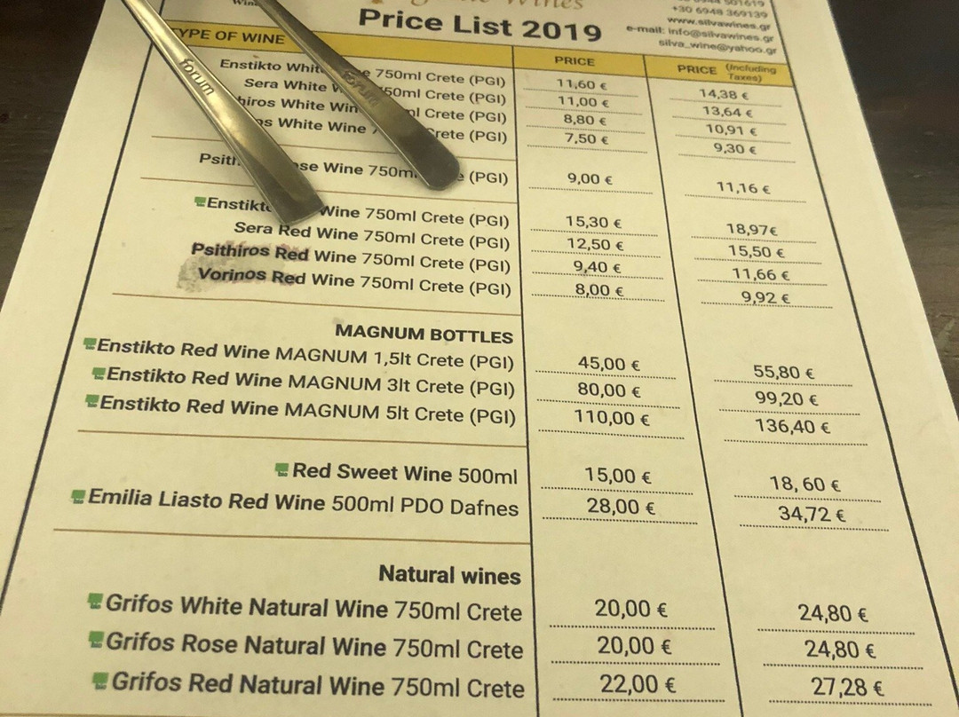Silva Daskalaki Winery-Siva必去景点