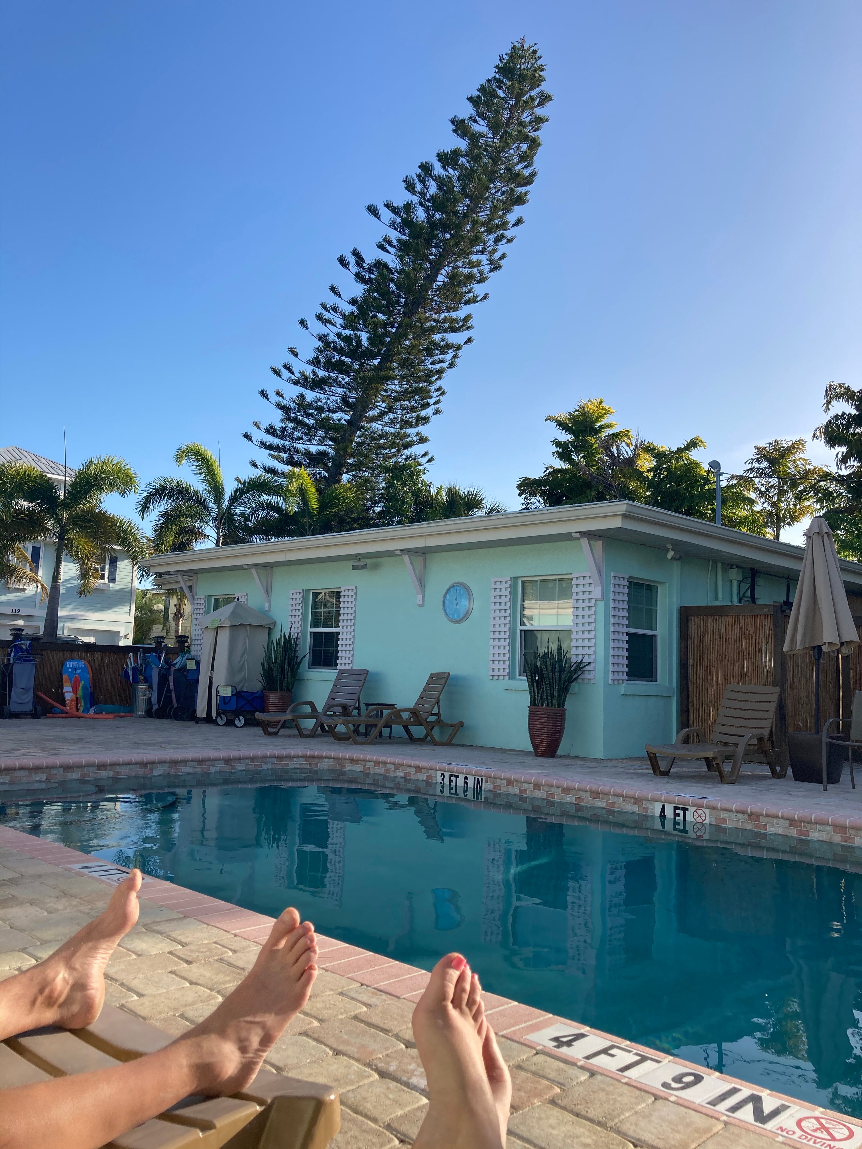 Haley's at Anna Maria Island Inn-泳池