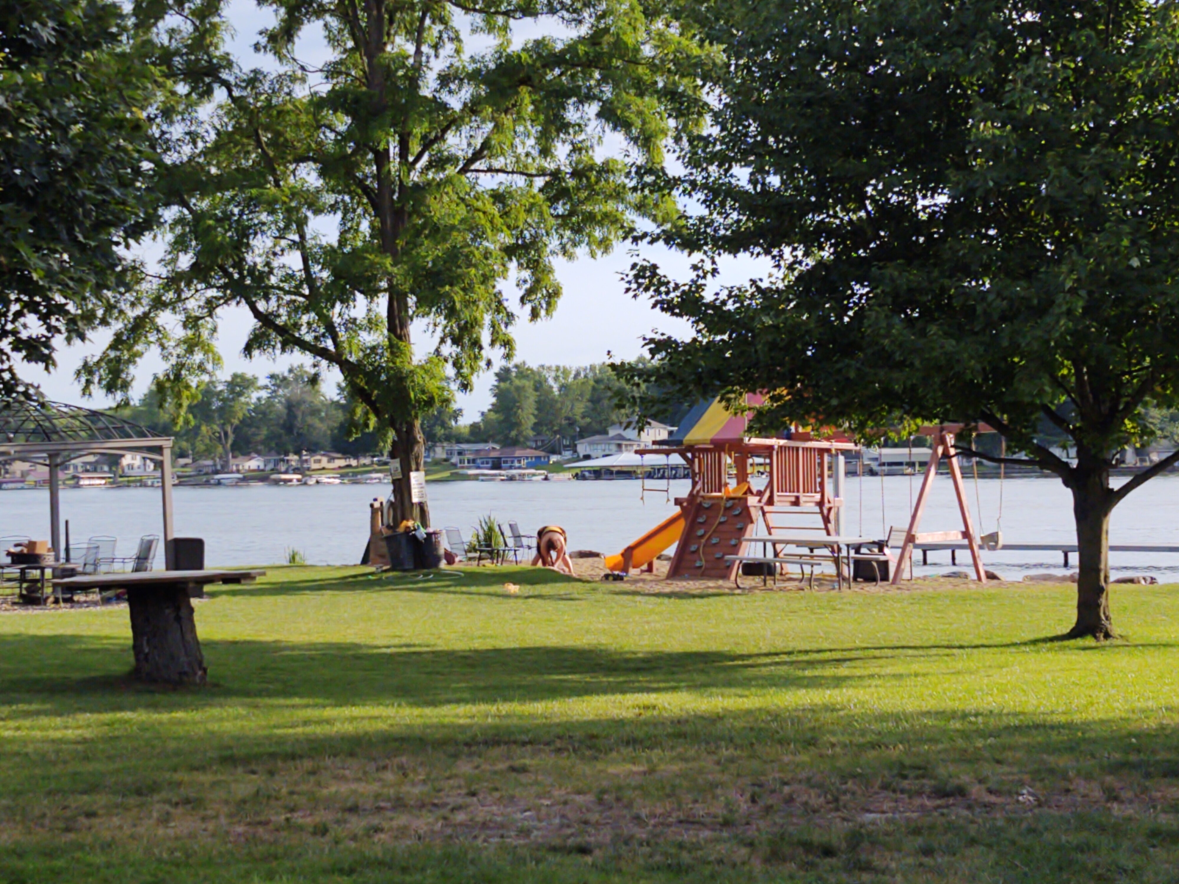 Lighthouse Lodge B&B on Lake Shafer-酒店景观