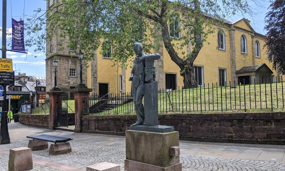 Statue of Johnnie Walker景点图片