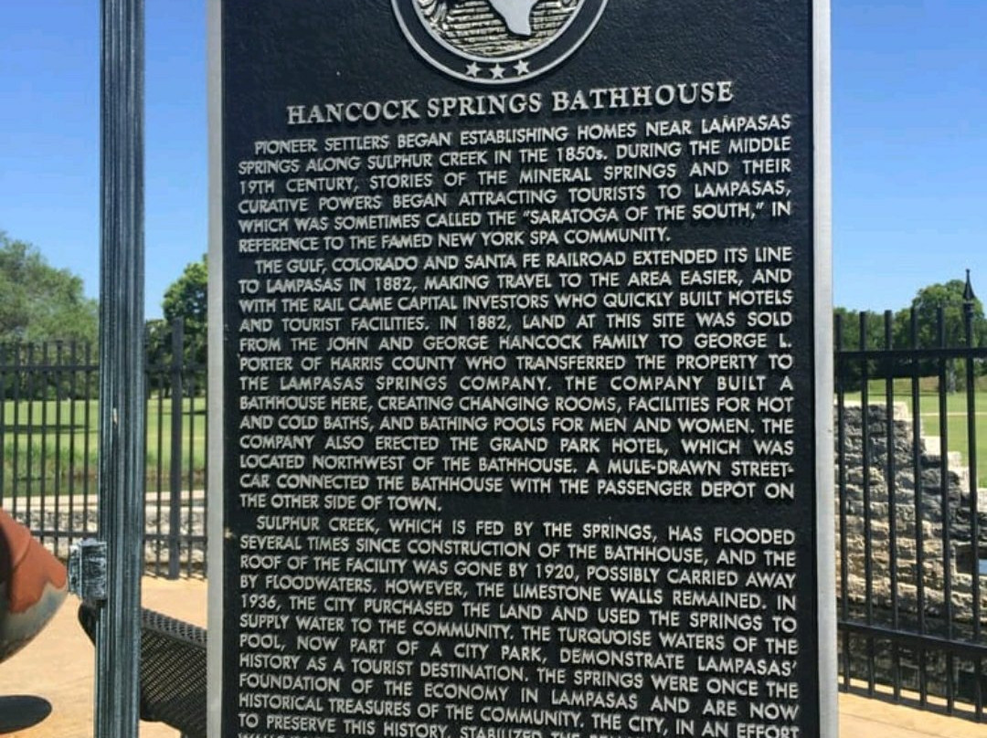 Hancock Springs-Lampasas必去景点