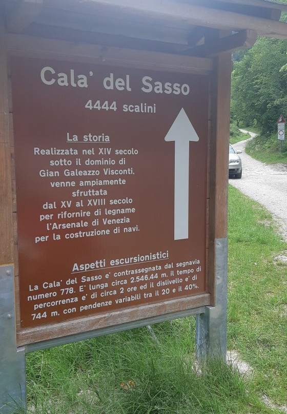 Cala del Sasso景点图片