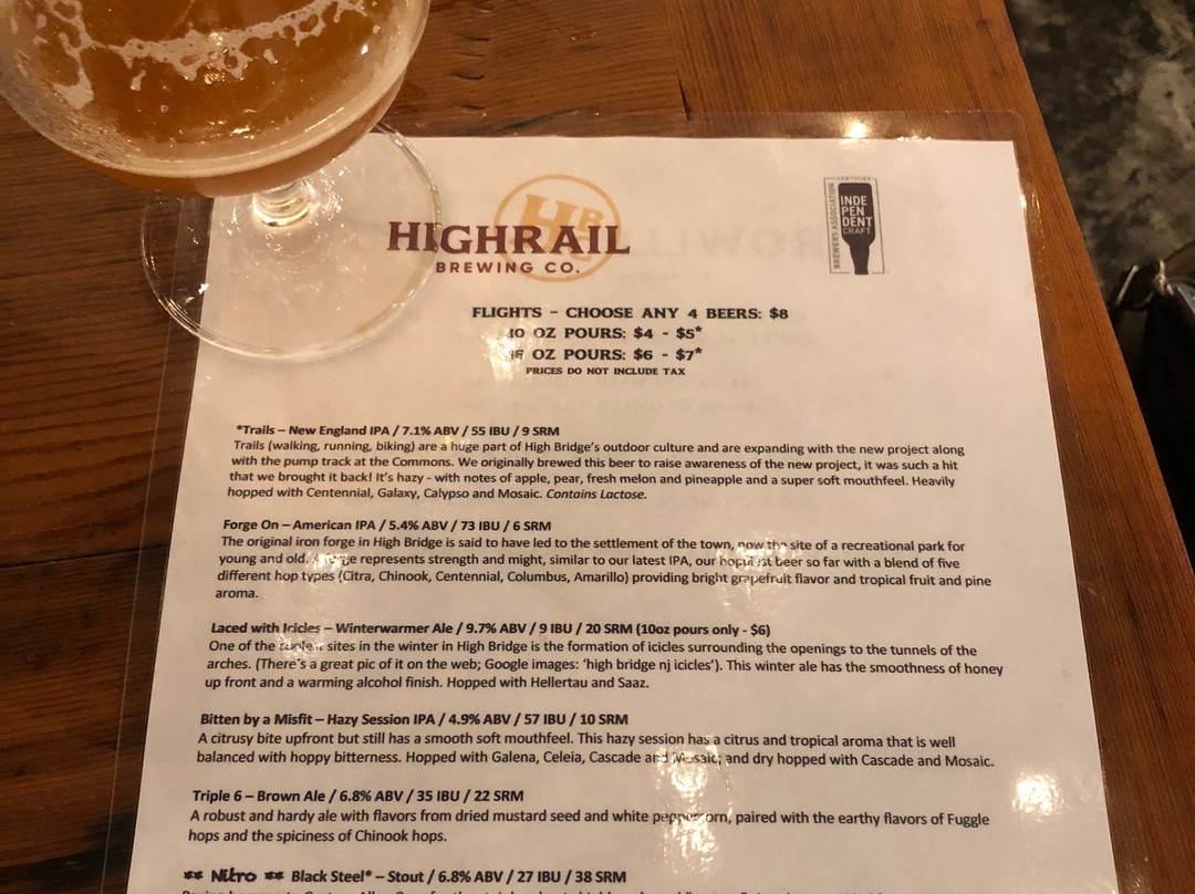 High Rail Brewery景点图片