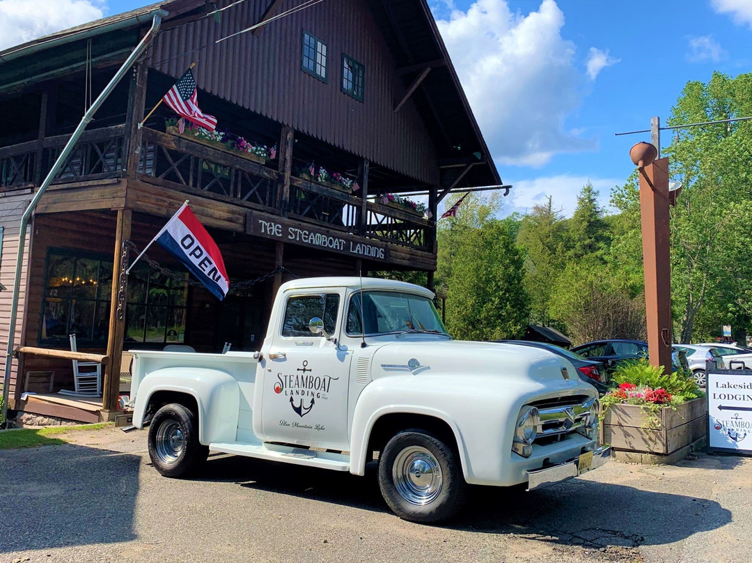 Steamboat Landing on Blue Mountain Lake