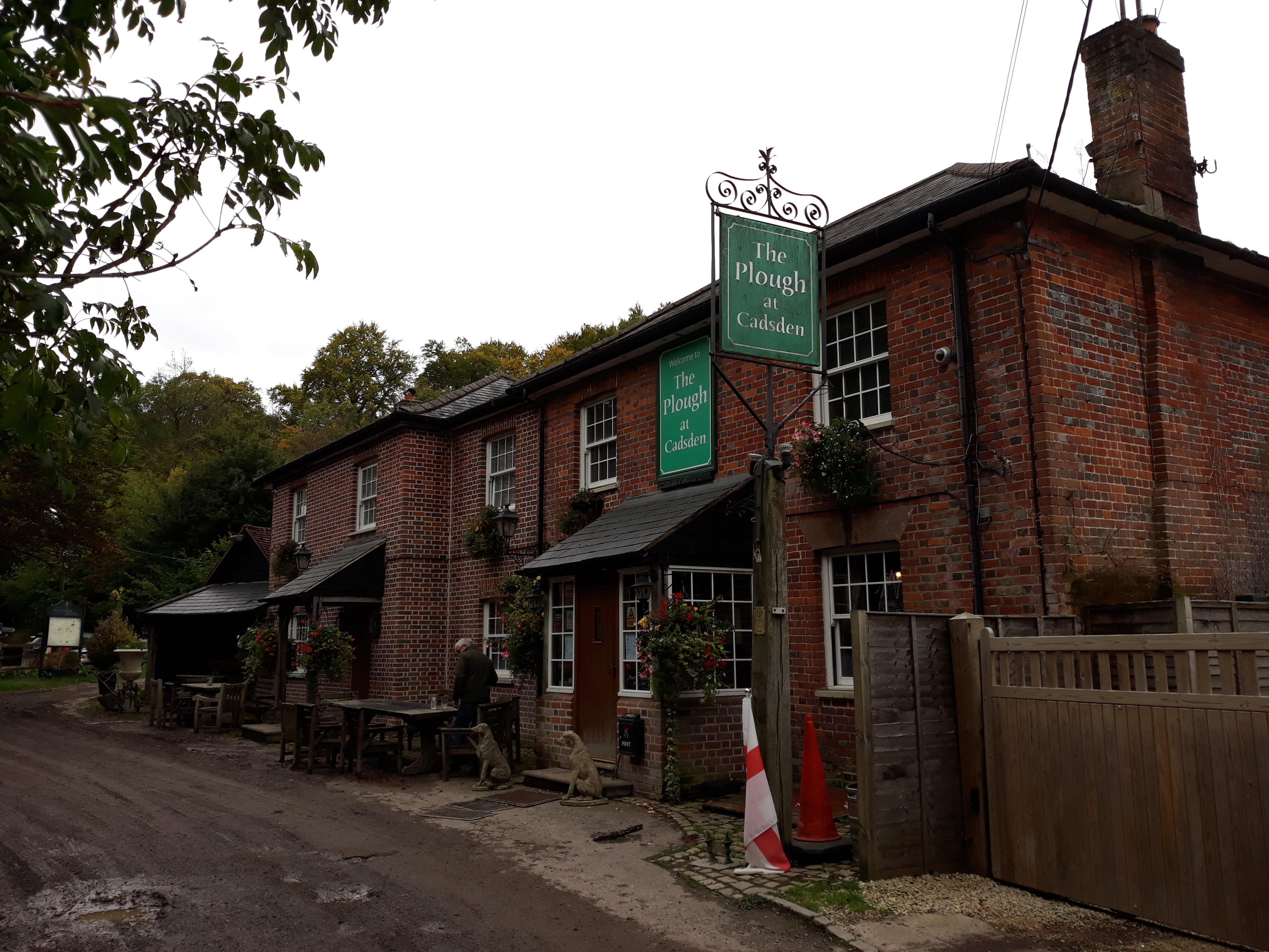 The Plough at Cadsden-浴室