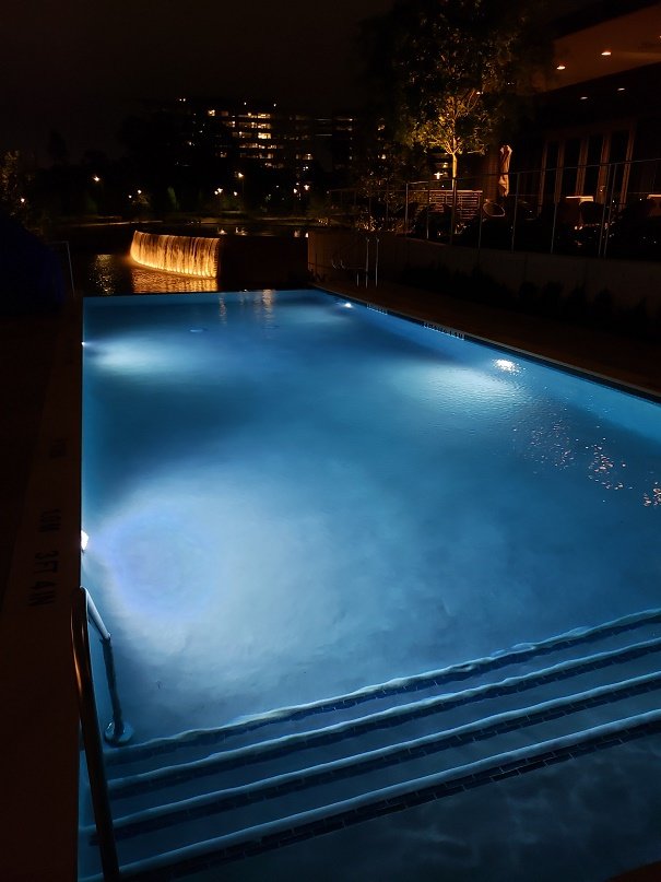 Houston CityPlace Marriott at Springwoods Village-泳池