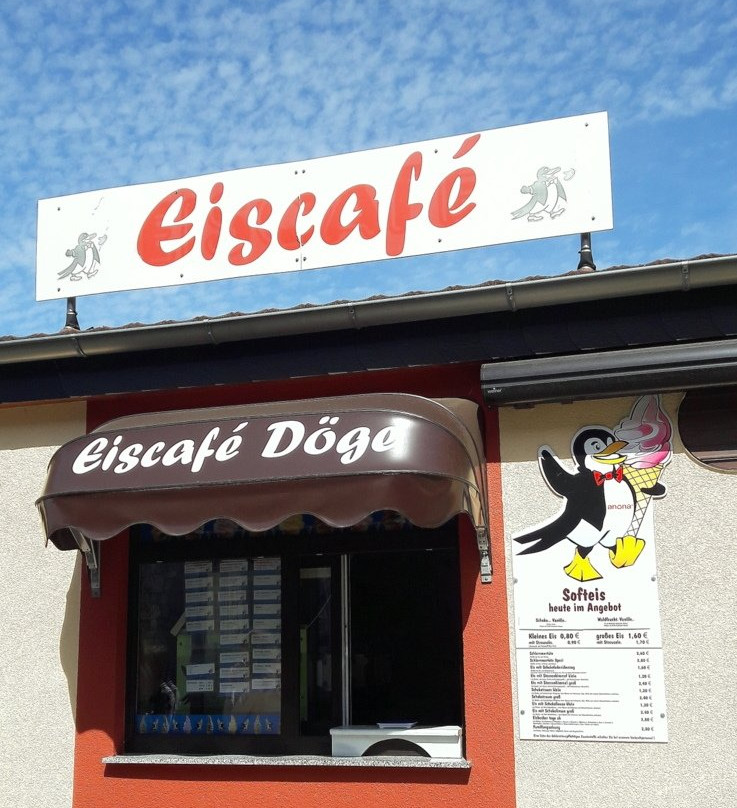 Groitzsch餐馆和美食-Eiscafe Döge