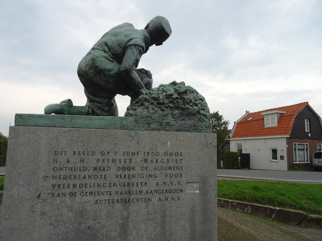 Standbeeld Hans Brinker IJdijk Spaarndam景点图片