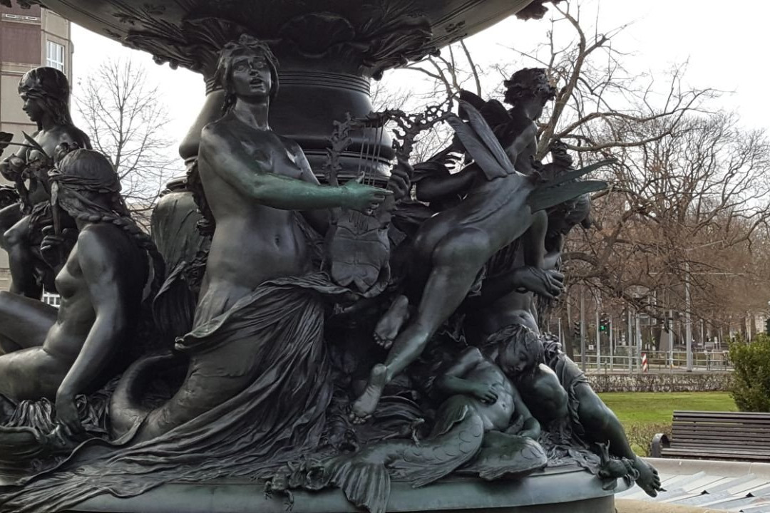 Brunnenanlage "Stille Wasser"-德累斯顿必去景点