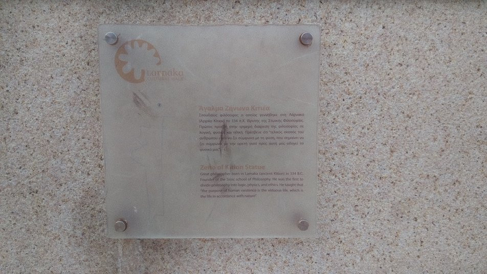 Zeno of Kition Statue-拉纳加必去景点