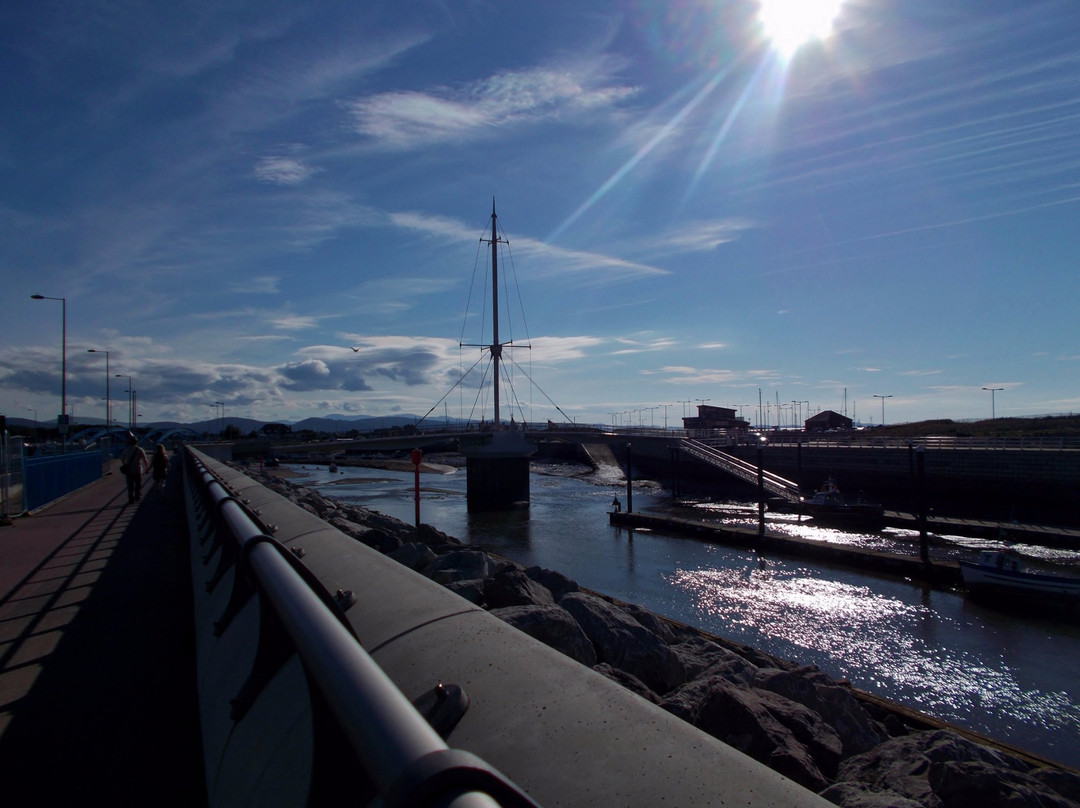 Pont-y-Ddraig Harbour Bridge景点图片