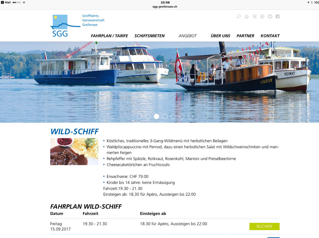 SGG Schifffahrts-Genossenschaft Greifensee-Maur必去景点