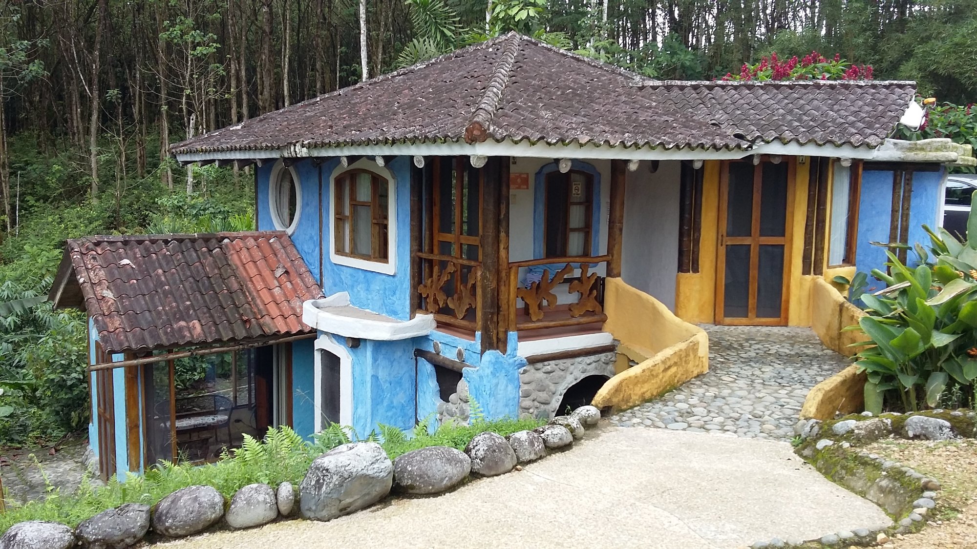 Hosteria El Encanto-浴室