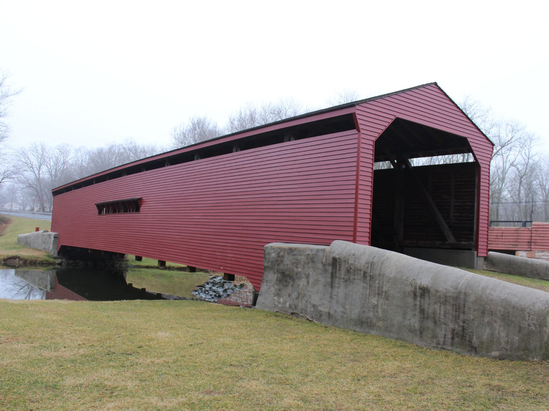 Gilpin's Falls Covered Bridge-埃尔克顿必去景点
