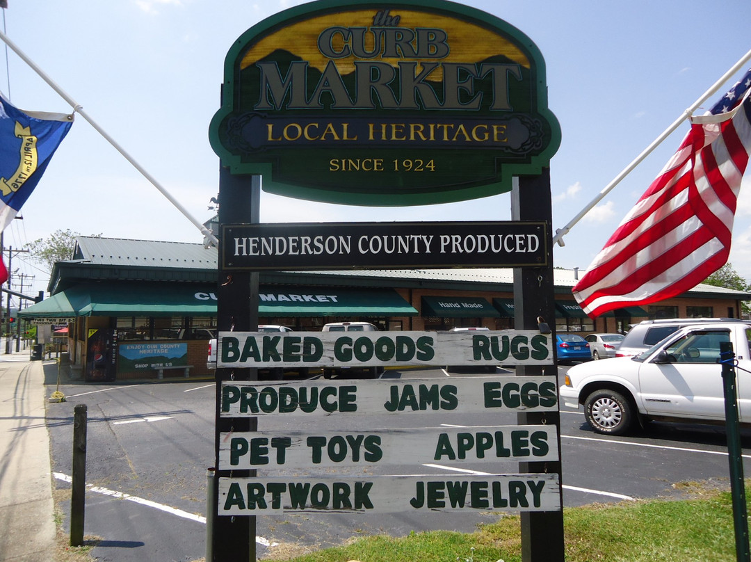 Henderson County Curb Market-亨德森维尔必去景点