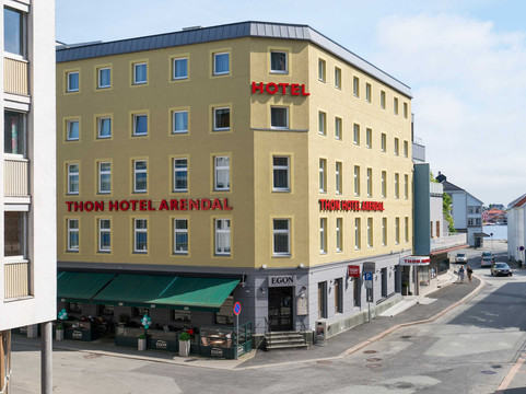 Grimstad酒店住宿-Thon Hotel Arendal