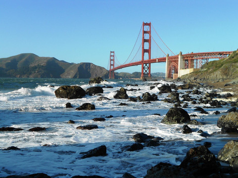 贝克海滩-旧金山必去景点