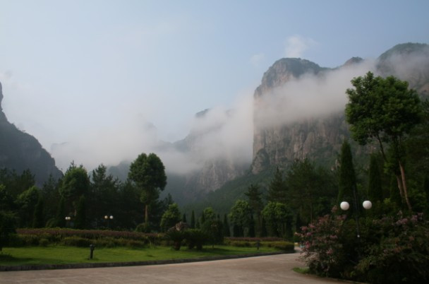 神仙居山庄主图