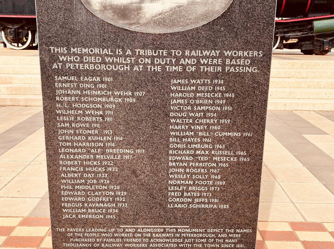 Railway Memorial-Peterborough必去景点